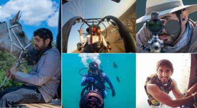  From scaling the Burj Khalifa to skydiving