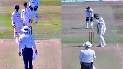 3 fours in 1 over and gone: Vaibhav Suryavanshi's red-ball debut ends abruptly in 1st Youth Test vs England