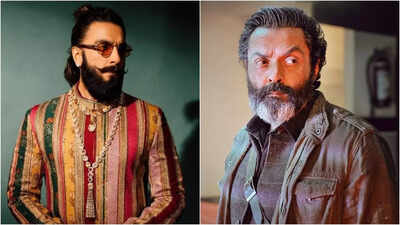 Ranveer Singh and Bobby Deol to undergo intense physical transformations for their first mega collaboration - Reports
