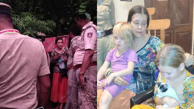 Visa expired in 2017: Russian woman, kids found in remote cave in Karnataka; deportation process under way