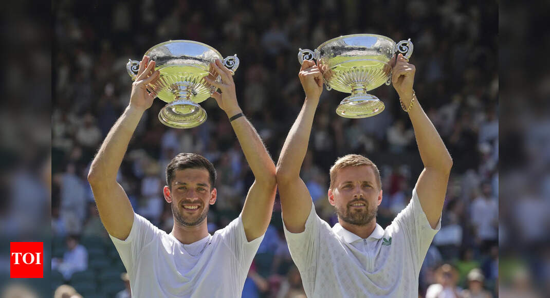 Historic! Cash, Glasspool become first British pair of modern era to win Wimbledon men’s doubles title