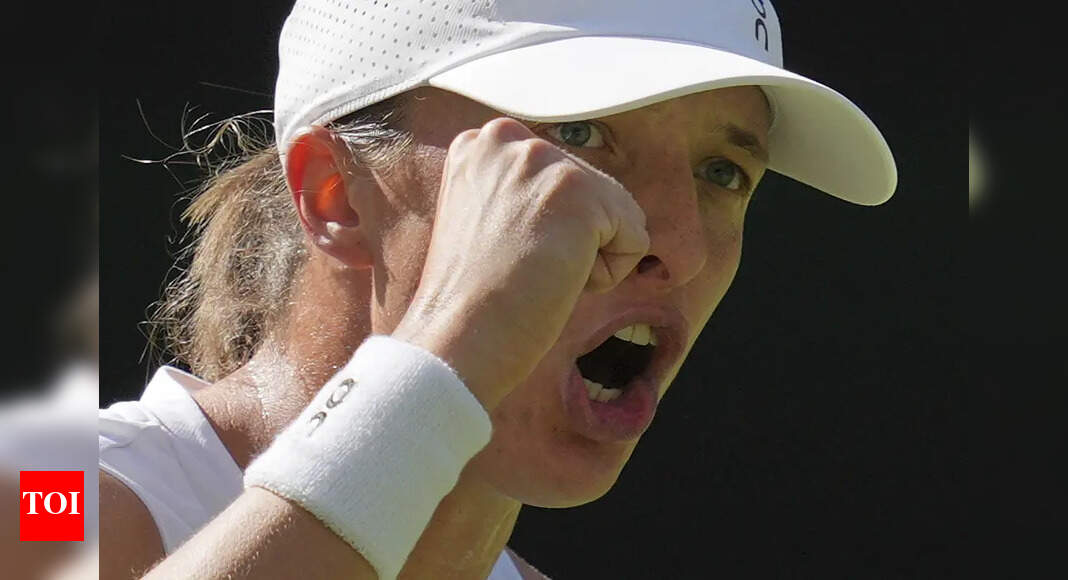 Wimbledon 2025: Iga Swiatek annihilates Amanda Anisimova 6-0, 6-0 to clinch first Grand Slam title on grass | Tennis News – Times of India