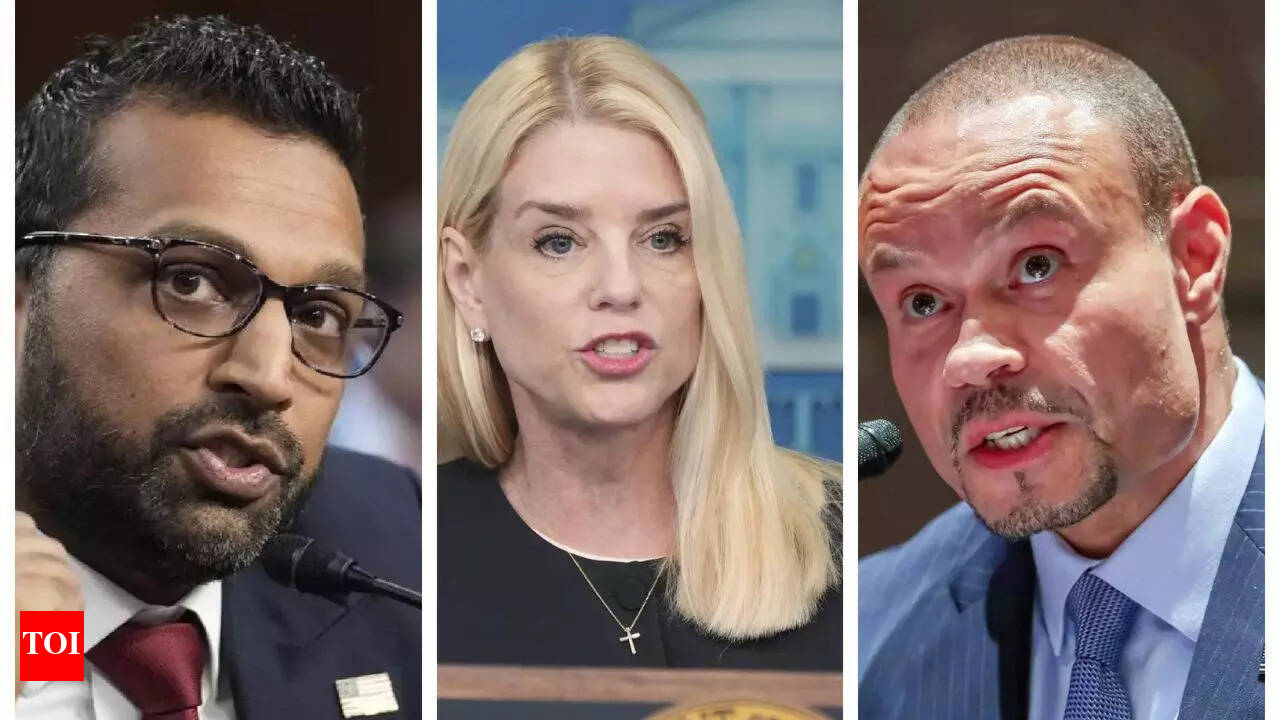 She goes or I go': What FBI deputy director Dan Bongino internally said  about Pam Bondi after Epstein fallout - Times of India