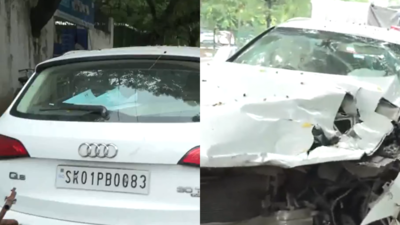 Audi runs over 5 sleeping on footpath in Delhi; 8-year-old among injured; 'intoxicated' driver held