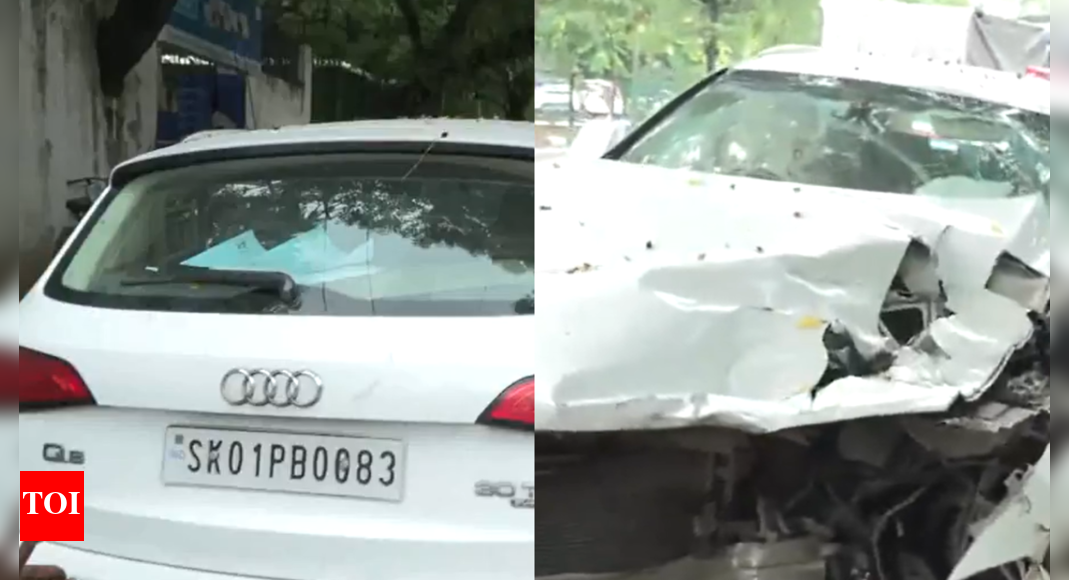 Audi runs over 5 sleeping on footpath in Delhi; 8-year-old among injured; driver held | Delhi News – Times of India