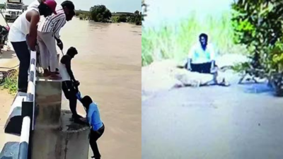 ‘She pushed me into river while I posed for photo’: Newly-wed man dramatically rescued from Krishna river in Karnataka; accuses wife of 'attempt to murder'