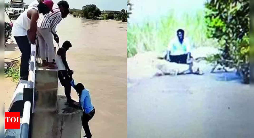 ‘She pushed me into river’: Murder bid? Man accuses wife after dramatic rescue in Karnataka
