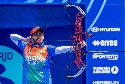  Jyothi Surekha Vennam bags a hat-trick of medals