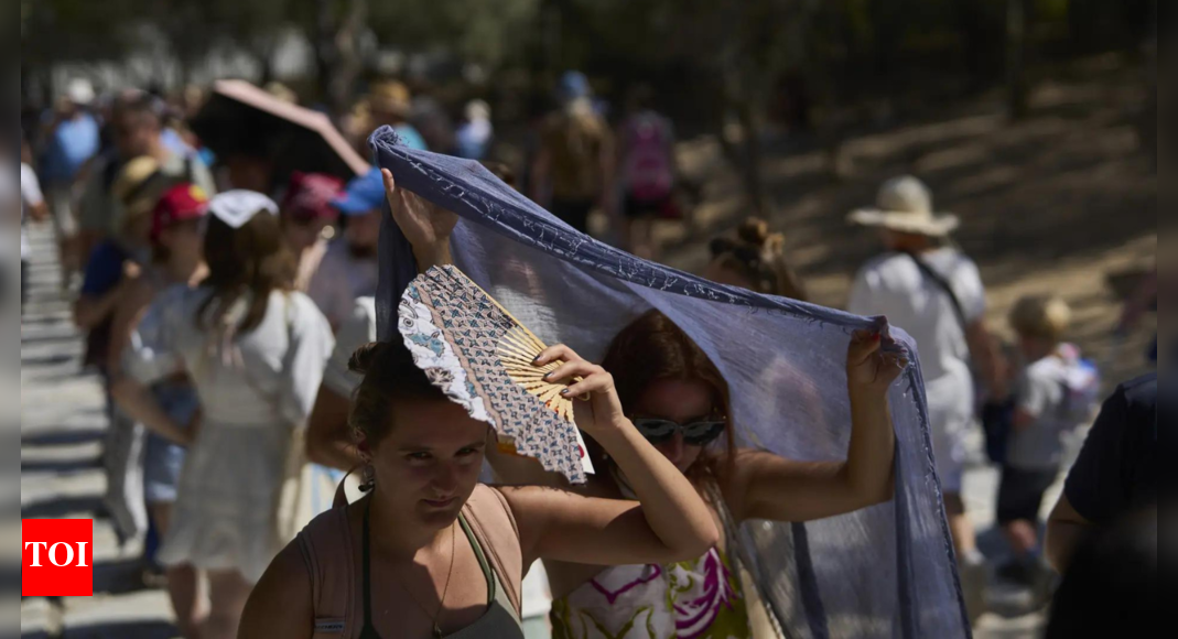 'Silent killers': Climate change made European heatwaves deadlier; temperatures up by 4°C | - The Times of India