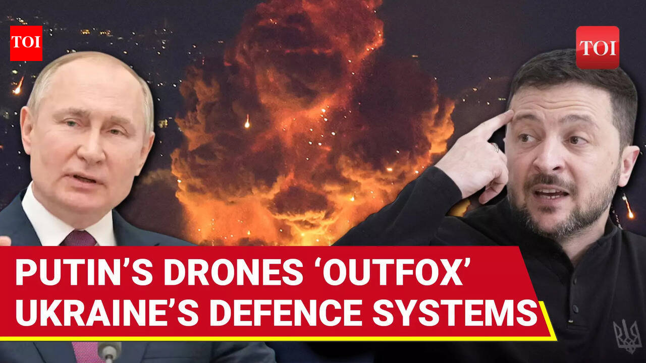 Putin’s Drone Nightmare For Ukraine: Kyiv ‘Unable To Tackle’ High-tech ...