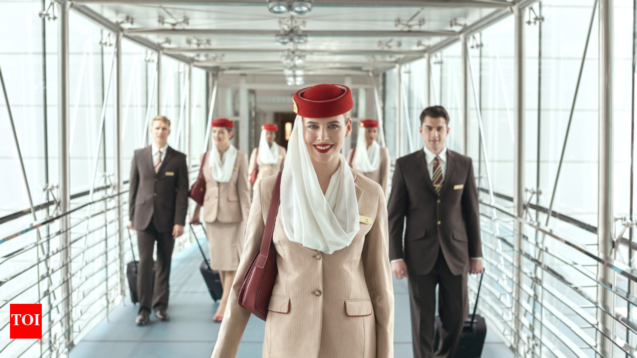 Emirates Male Cabin Crew Uniform