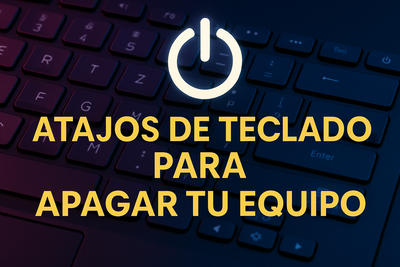 Apaga tu ordenador más rápido: Atajos de teclado para cerrar Windows y Mac