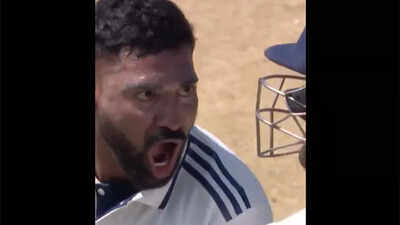 Watch: Fired-up Mohammed Siraj gives Ben Duckett an in-your-face send-off as tensions boil over at Lord’s