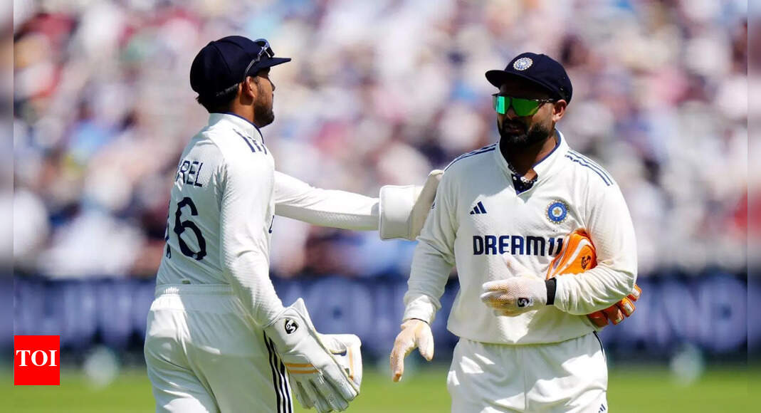 IND vs ENG: ‘Rishabh Pant should share his match fees with Dhruv Jurel’ – Former Indian wicketkeeper makes hilarious remark | Cricket News – Times of India