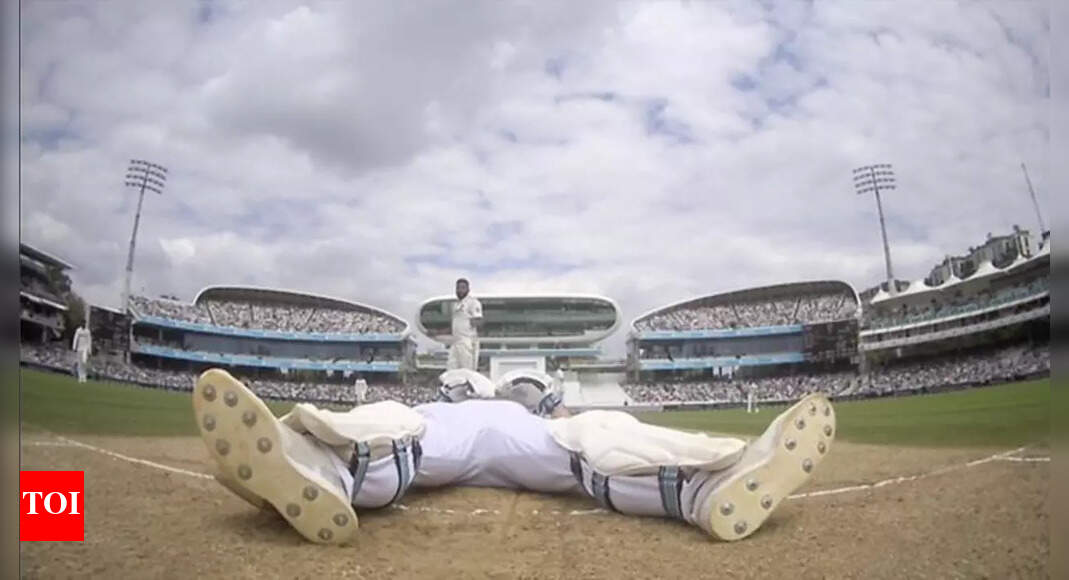 Watch: Ben Stokes floored by brutal Mohammed Siraj delivery; England Cricket shares cheeky video | Cricket News – Times of India