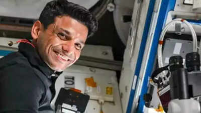  Shubhanshu Shukla's speech from ISS rings out before the Axiom-4 farewell