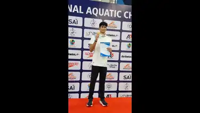 Fr. Agnel’s Rishab sets new national swim record
