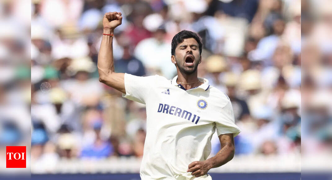 IND vs ENG 3rd Test: Washington Sundar – The penny stock turns multibagger at Lord’s | Cricket News – Times of India