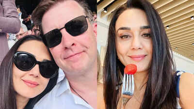 Preity Zinta enjoys strawberries, sunshine and tennis at Wimbledon final with husband Gene Goodenough: PICS
