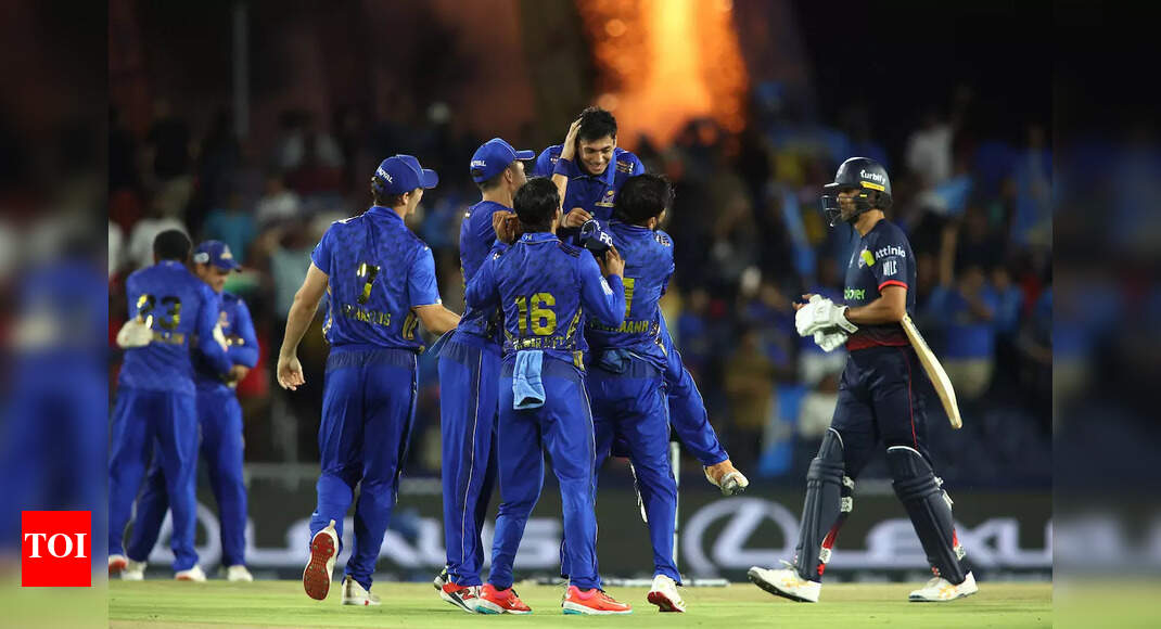 MLC 2025 Final: Rushil Ugarkar's heroics helps MI New York beat Washington Freedom; clinch second title | Cricket News - Times of India