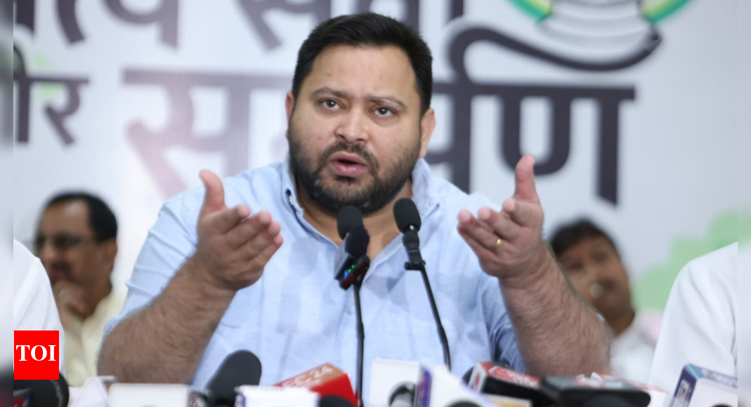 'Uneducated': BJP's Sanjay Jaiswal slams Tejashwi Yadav's 'sootra' remark on SIR; demands apology | India News - Times of India