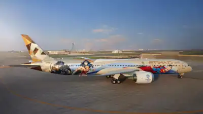 Etihad Airways inspects Boeing aircraft B787's fuel control switch locking mechanism after diversion; AI-171 crash probe pointed to same fault