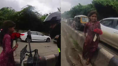 'Money didn’t make her cry, disrespect did': Auto driver 'slaps' girl for trying to sell roses to passenger in Rajasthan - watch viral video