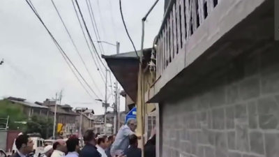 Martyrs' Day row in J&K: CM Omar Abdullah scales boundary wall to offer prayers; watch video