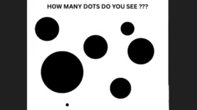 This optical illusion is not what it seems—how many dots are there?
