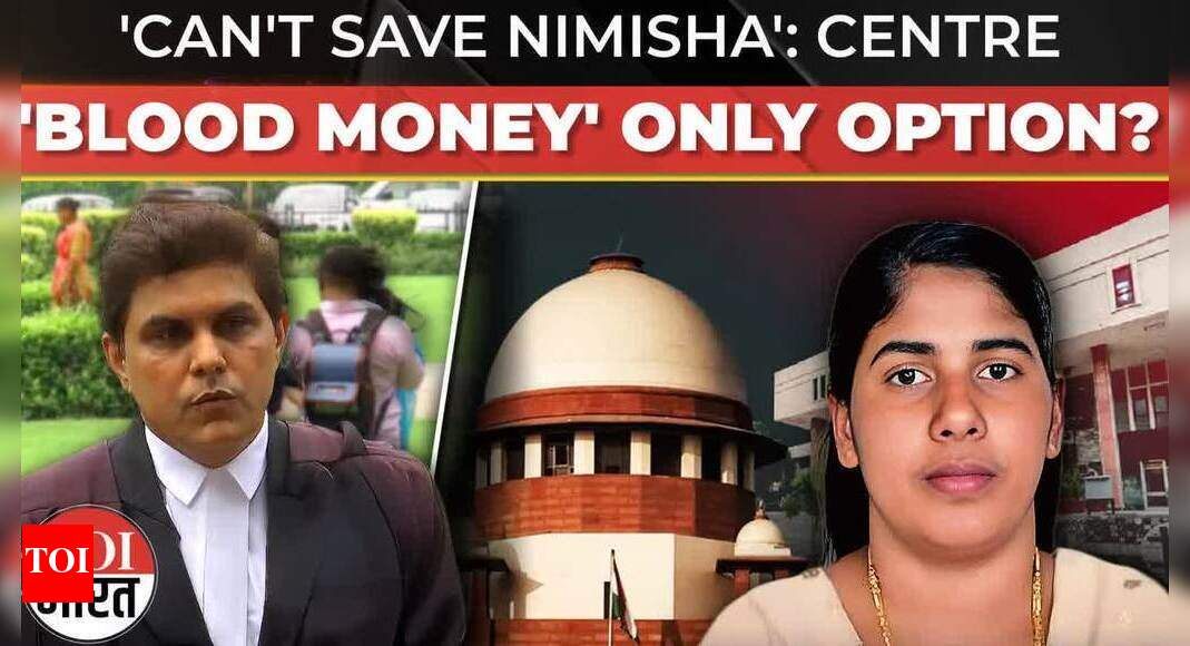 ‘Only option is blood money settlement’: Centre to Supreme Court on Kerala nurse Nimisha Priya’s executio