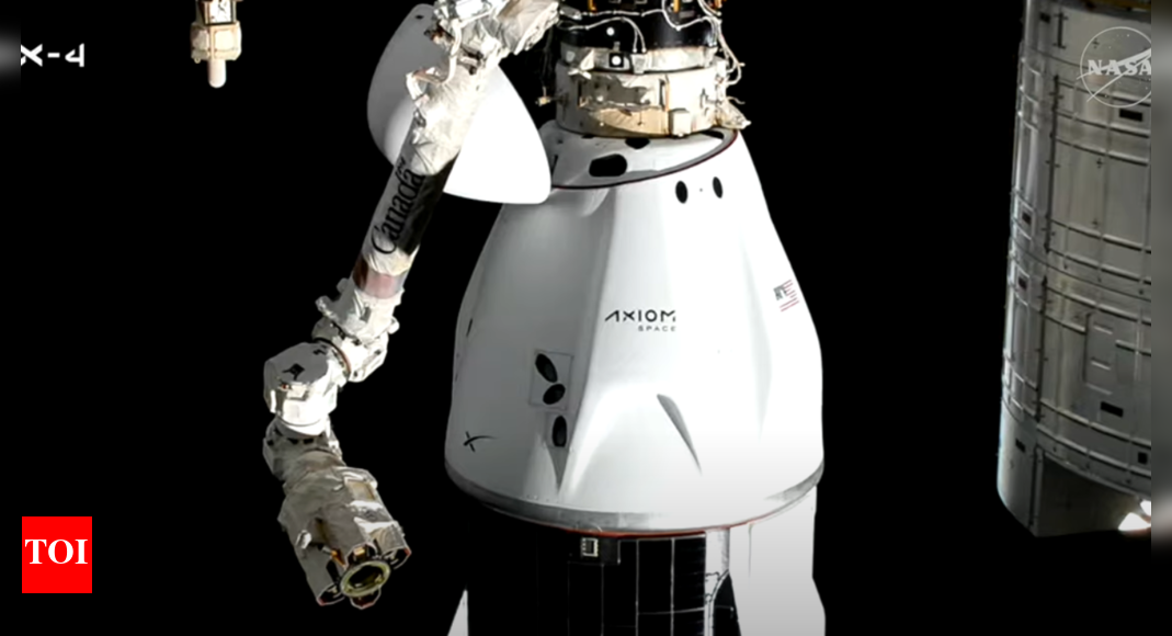 Axiom-4 crew including Shubhanshu Shukla successfully undock from ISS