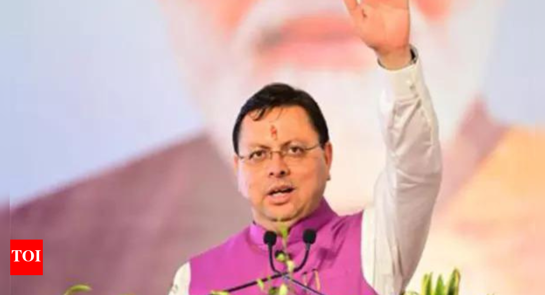 Uttarakhand CM Dhami celebrates women entrepreneurs driving local economy, says women, youth, and culture will drive Uttarakhand's next 25 years | India News - Times of India