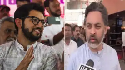  Aaditya Thackeray's 'chhadi-banian gang' swipe sparks Nilesh Rane’s dare - 'have guts, take names'