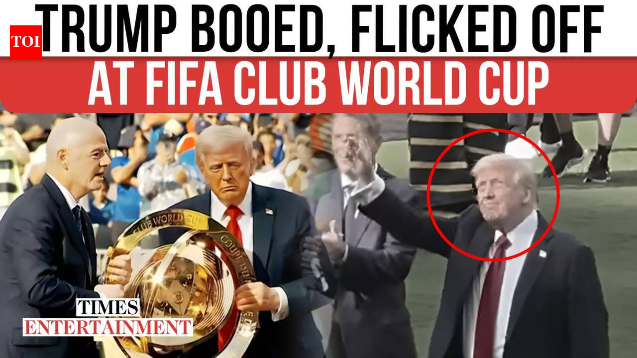 WATCH: Crowd Heckles Trump At FIFA Club World Cup Final In New Jersey