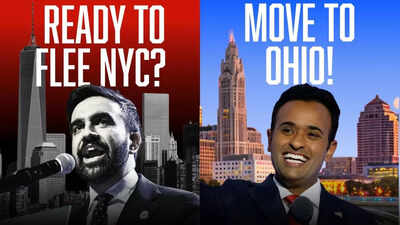 Times Square ad war: Vivek Ramaswamy fights Zohran Mamdani but says don't attack his ethnicity