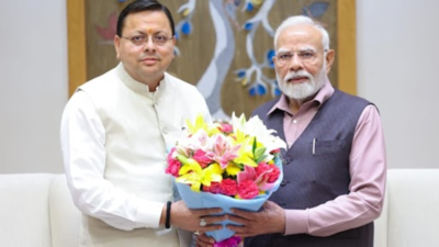 CM Dhami discusses projects with PM Modi: Presents Uttarakhand’s vision 2047; heritage, hydropower on agenda