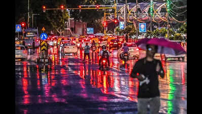 Expect scattered showers and ‘satisfactory’ air