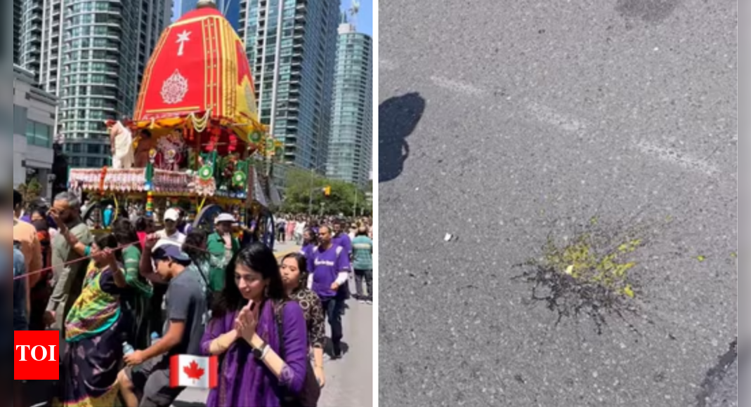 Eggs hurled at Rath Yatra devotees in Toronto: Viral video sparks outrage; Naveen Patnaik demands MEA action