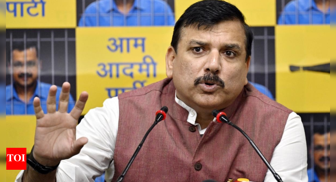 'Determined to destroy education': AAP MP Sanjay Singh accuses UP government of prioritising alcohol; launches campaign over school closures