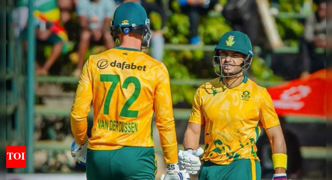 1st T20I: Hermann shines on debut; SA secure 5-wicket victory over Zimbabwe