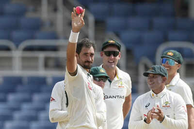 Watch: Mitchell Starc takes 5 in 15 balls, Scott Boland picks hat-trick; West Indies post second-lowest Test score