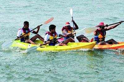 Go kayaking, surfing, rafting in Kerala