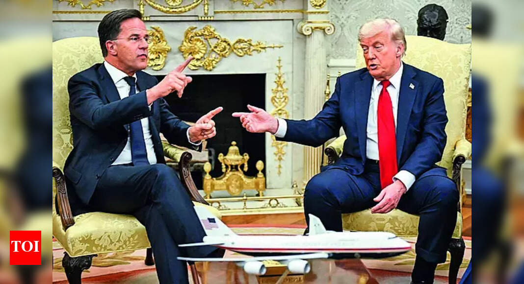 Make peace in 50 days, or face 100% Tariff, Trump tells Russia - Times of India
