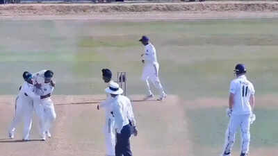 IND U19 vs ENG U19: After batting records, Vaibhav Suryavanshi also makes a bowling milestone - watch video