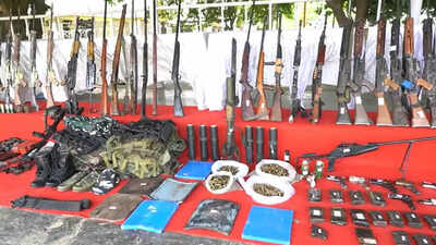 Manipur: Police seize 86 weapons, 974 ammunition; anti-riot guns, IEDs also recovered