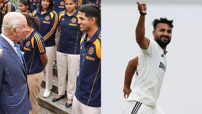 IND vs ENG: King Charles III meets Team India, inquires about Akash Deep's cancer-stricken sister