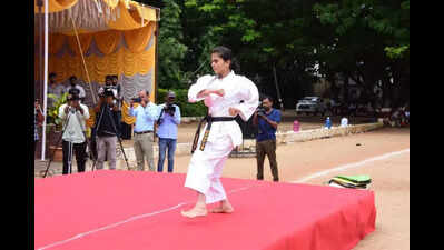 Manisha Kabbur is Karnataka’s first female international karate coach