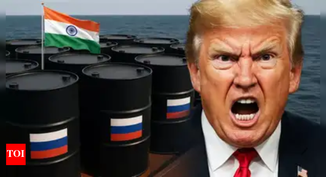 US secondary tariff threat may sour India's love affair with Russian oil - Times of India