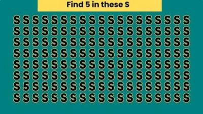  Are you a creative thinker or a logical thinker? Spot the number 5 to find out