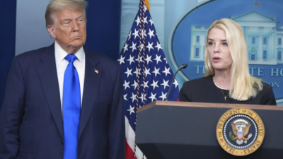  Trump reacts again on Epstein files; says Pam Bondi has ‘handled it very well’